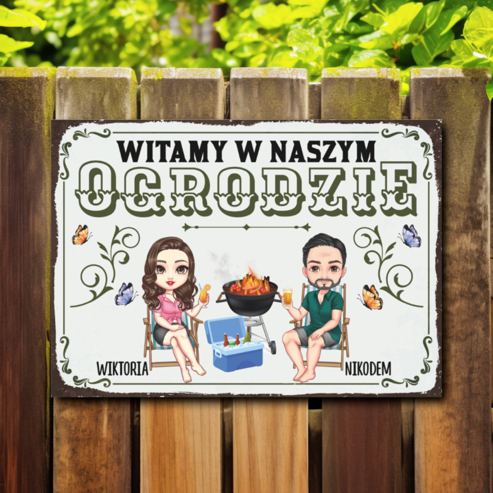 Witamy w naszym ogrodzie/działce