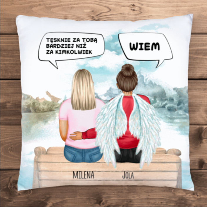 Tęsknie za Tobą - poduszka
