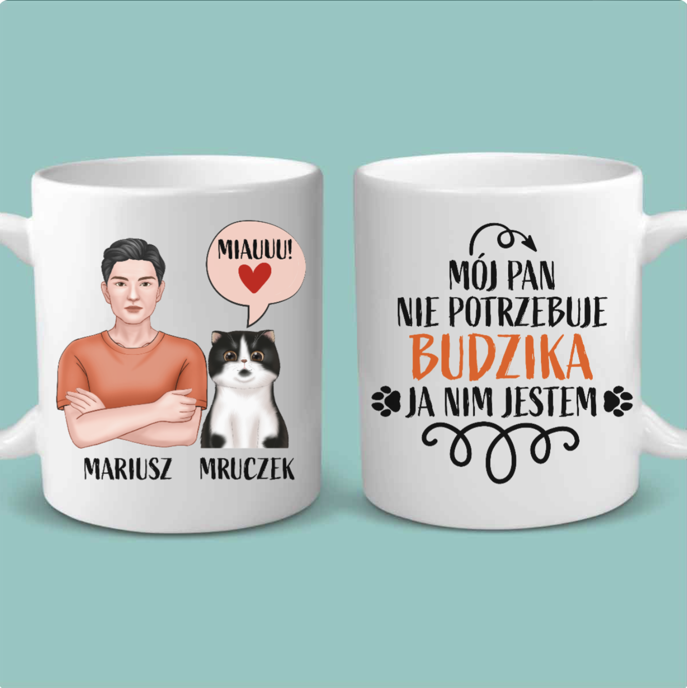 Ja jestem Twoim budzikiem - Kubek