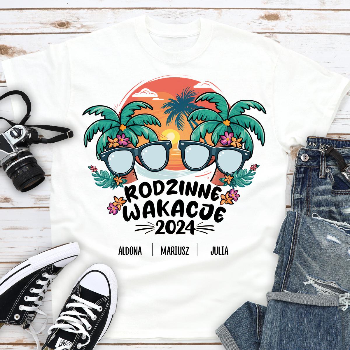 Koszulka na rodzinne wakacje 2024