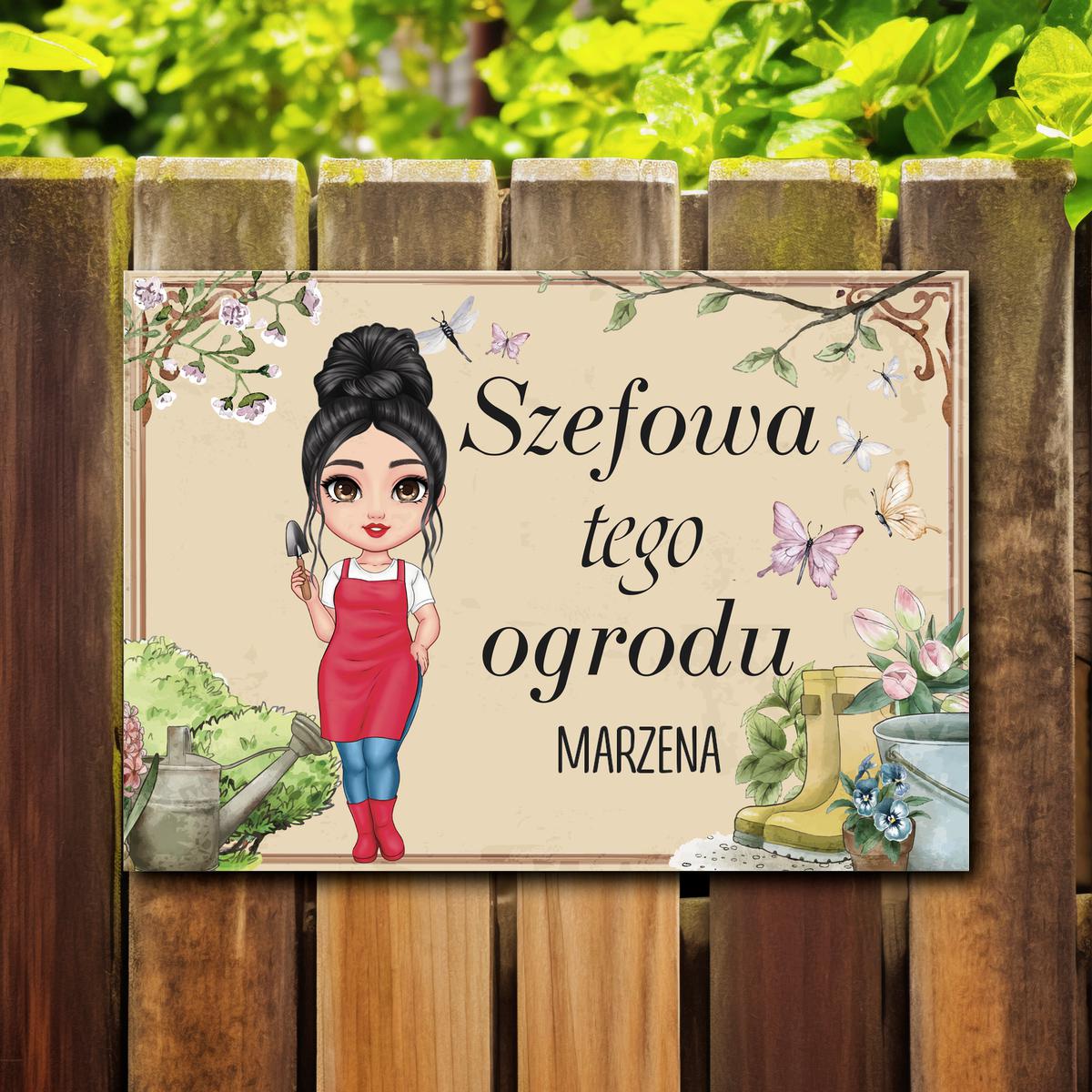 Szefowa tego ogrodu