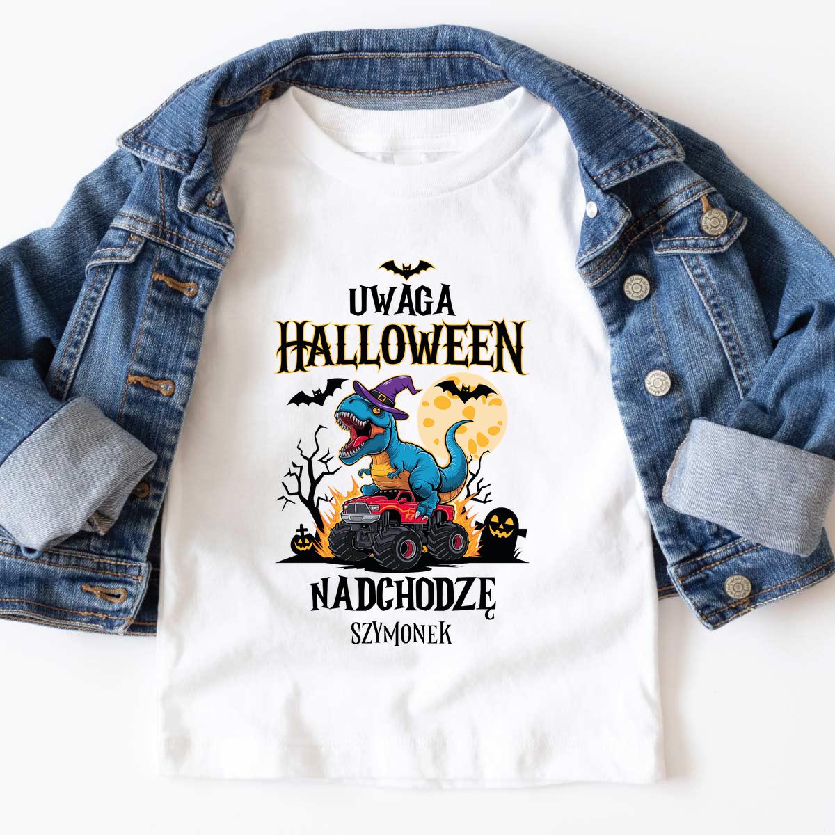 Uwaga Halloween, nadchodzę - Koszulka